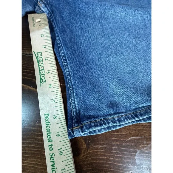 Calvin Klein Mens Straight Denim Shorts Blue Medium Wash W36 40719LU - Picture 5 of 12